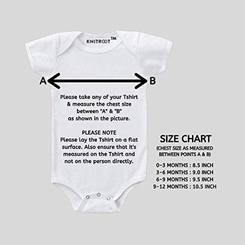 KNITROOT Mom & Dad Family Special Onesies, Unisex Baby Kids Cotton Lycra Envelope Neck Half Sleeve Peach Romper, Bodysuit, Sleepsuit, Mom & Dad First Anniversary, 3-6 Months, Infant Cloths 5