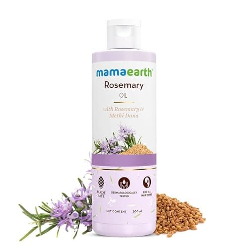 Mamaearth Rosemary & Methi Dana Hair Oil - Promotes Growth, Controls Fall, Strengthens & Stimulates New Growth | 200 ml 2