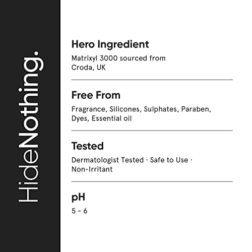 Minimalist Multi Peptide Night Face Serum for Ageless Younger Skin, 30 ml | Collagen Boosting, Hydrating & Overnight Repair Serum for Women & Men with 7% Matrixyl 3000 & 3% Bio-Placenta 5