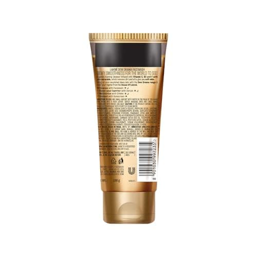 Lakme Dew Drama Facewash with Pro-Ceramides & 6% Vitamin E + B3 + F Complex for Glowing Skin, 100gm | Creamy Cleanser for Soft and Hydrated Skin 2