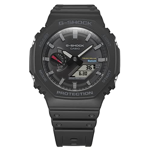Casio G-Shock GA-B2100-1ADR Black Analog-Digital Dial Black Resin Strap Men's Watch Tough Solar Bluetooth G1241