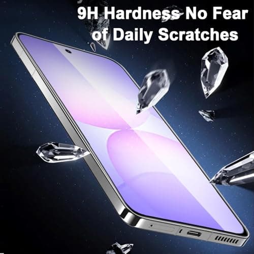 Poulang Back Tempered Glass Screen Protector Compatible forNothing Phone 4a with Edge to Edge Coverage and Easy Installation kit. 4