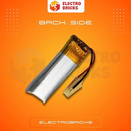 Electrobricks 3.7v 250mAh Lithium Polymer Battery Compact Rechargeable Battery for Electronics Devices (1) 4