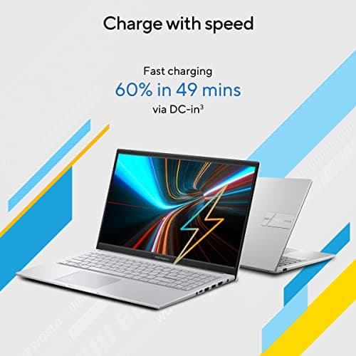 ASUS Vivobook 15, Intel Core i3 13th Gen 1315U, 12GB RAM, 512GB SSD, FHD 15.6", Windows 11, Office Home 2024, Cool Silver, 1.7Kg, X1504VA-BQ331WS, Intel UHD iGPU, Thin & Light, 42Whrs Laptop 4