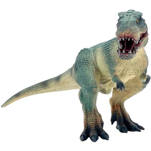 FUNFOB Dinosaur Figure Jumbo Length-33cm Dinosaur Toy Action Figure Educational Wild Animal Toys for Boys & Girls | Vastatosaurus Rex Jumbo Green