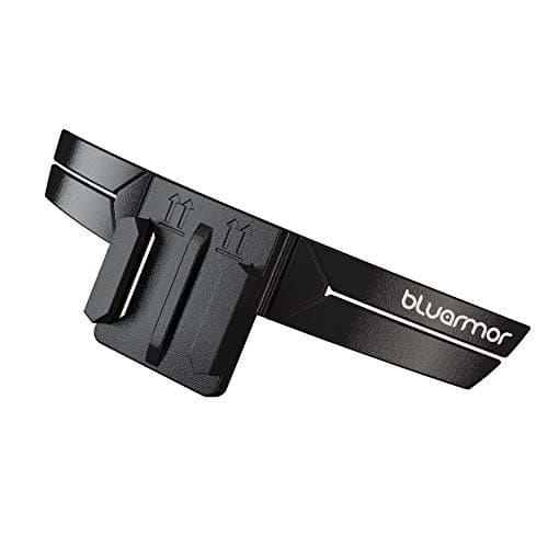 BluArmor Action-cam Compatible Chin Mount for Motorcycle Helmets | Secure and Convenient for GoPro and Action Cameras | 3M VHB Tape | Made in India | Black 2
