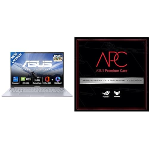 ASUS Vivobook 16X,Smartchoice,Intel Core i7-13620H,Creator/Gaming Laptop(RTX 3050-4GB/16GB RAM/512GB SSD/FHD+/16"/144HzASUS 1 Year Brand Warranty Extension