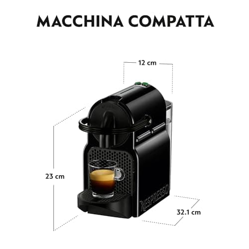 Nespresso Inissia by De’Longhi Espresso Machine with Aeroccino3 Frother EN80BAE, Black 3