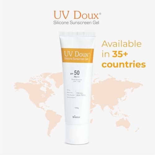 UV Doux Silicone Sunscreen Gel SPF 50 PA+++|India’s No.1 Dermatologist Recommended Brand|Invitro,In-Vivo Tested|UVA/UVB Protection, Benzene Free|No White Cast |Oily & Acne-Prone Skin |100 g 4