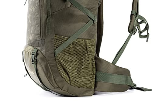 Tripole Air Trekking and Travel Rucksack with Rain Cover and Laptop Sleeve | 3 Year Warranty (Green, 62L) 4