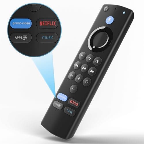 Original FlRESTICK Remote Compatible with Amzn FlRE TV Stick (3rd Generation), Replacement Remote for Amzn FlRE Stick TV HD & 4K, Easy Pairing Firestick Remote Control 2