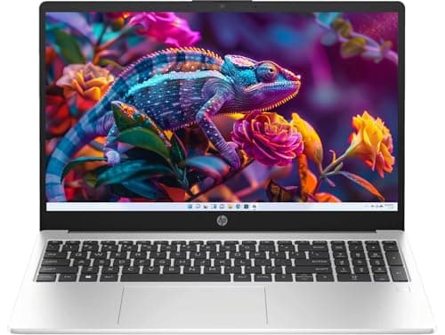 HP 15 (2026) Business Laptop – Intel Core 7 150U, 16GB RAM, 512GB SSD, 15.6" FHD Display, Intel Iris Xe Graphics, Windows 11 Pro, Backlit Keyboard + Fingerprint, Silver, 1.5kg