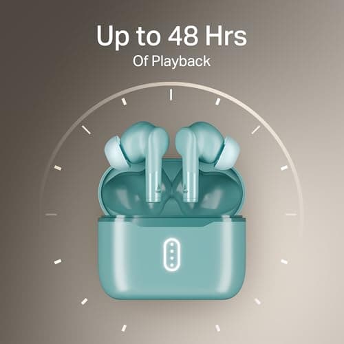 Boat Airdopes 141 Gen 2, 4 Mics ENx Tech, 48 Hrs Playback, Free Music Streaming, Fast Charge, Low Latency, IPX4, v5.4 Bluetooth Earbuds, TWS Ear Buds Wireless Earphones with mic (Teal) 6