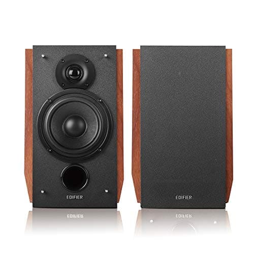 Edifier R1700BTs Powered Bluetooth 5.0 Wireless Bookshelf Speakers - 66 Watts (Brown) 2