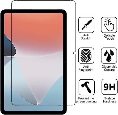 VERTUS® Premium Tempered Glass Screen Protector for Oppo Pad Air (10.36) Inch Tablet (Transparent) 2