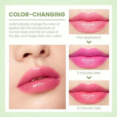 Aloe Vera Lipstick Stick, Lip Balm for Dry and Sensitive Lips, Hypoallergenic, Non-irritating 5