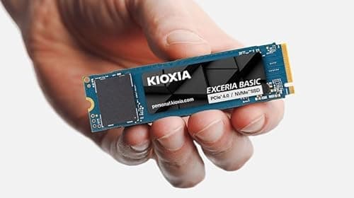 KIOXIA EXCERIA Basic 1TB SSD, up to 7200MB/s R, 5Y Warranty, PCIe Gen4 NVMe M.2 (2280) | Internal Solid State Drive (SSD) | Best for AI Computing and Gaming 4
