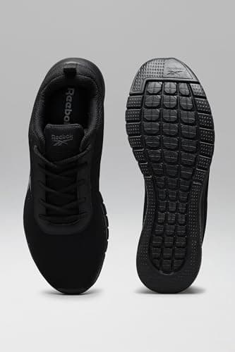 Reebok Men Stride Runner Running Shoes All Black 8 4