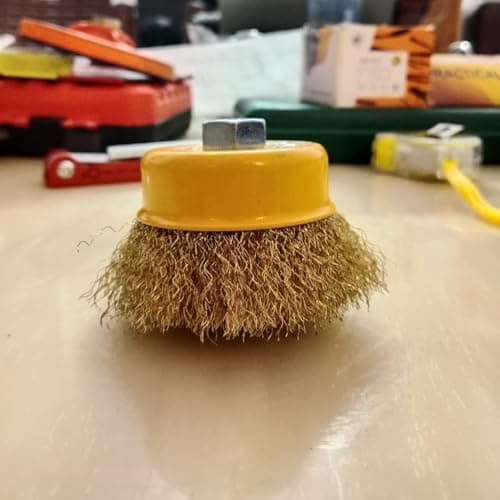 Steel Wire Cup Brush for Angle Grinder, Rust Removal and Metal Polishing, Heavy Duty Surface Cleaning Tool
