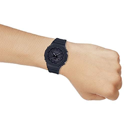 Casio G-Shock GA-2100-1A1DR Black Analog-Digital Dial Black Resin Strap Men's Watch Shock and 200M Water Resistant G987 4