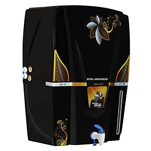 ROYAL AQUAFRESH Golden Audy 12L RO UV UF TDS Mineral Water Purifier (Black) (1 Year Warranty On Pump & SMPS) 3