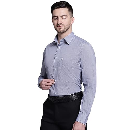 Cantabil Formal Shirt for Men Navy 3