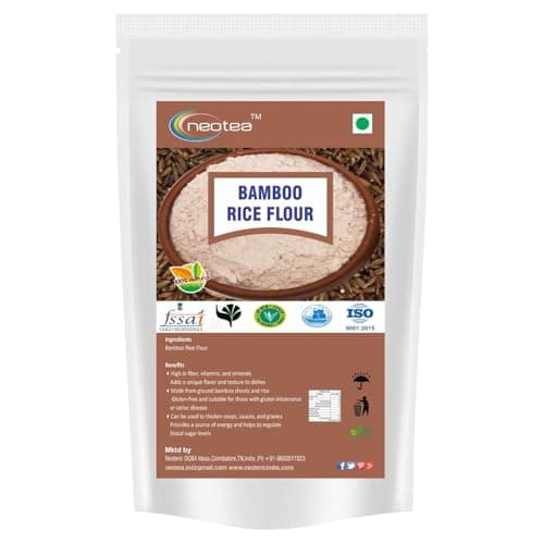 Neotea Bamboo Rice Flour | Moongil Arisi Flour | Finely Ground Traditional Rice Flour | Ideal for Dosa, Porridge, Puttu & Traditional Recipes | No Additives or Preservatives (500 GM)