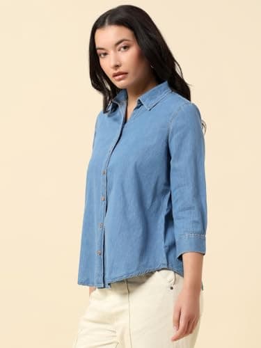Cantabil Top for Women Blue 3