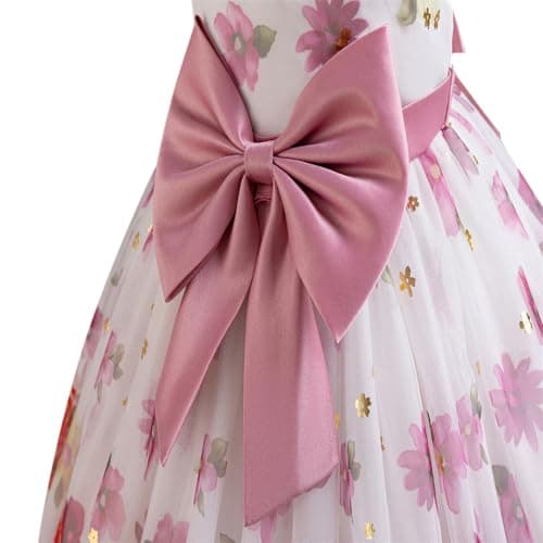 Hopscotch Girls Knee Length Party Dresses In Pink Color For Ages (2-3 Years) 3