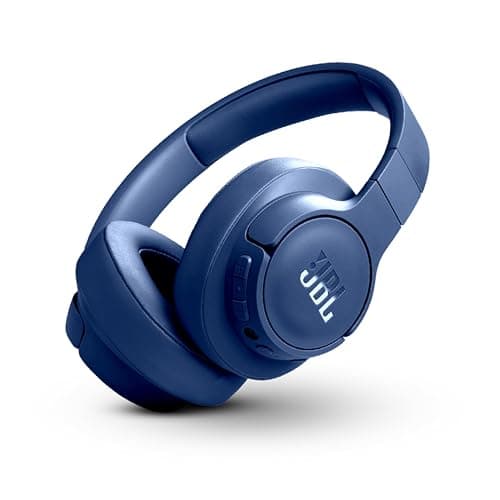 JBL Tune 770NC Wireless Over Ear ANC Headphones with Mic, Upto 70 Hrs Battery, Speed Charge : 5 min Charge Gives up to 3H of Playback, Customized EQ, Google Fast Pair, Dual Pairing, BT 5.3 (Blue)