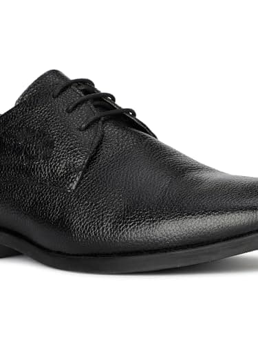 Hush Puppies Men's Aaron Derby Black Formal Shoe's - 8 UK (8256672) 5