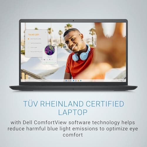 Dell 15, Intel Core i3 13th Gen -1305U, 16GB DDR4, 512GB SSD, FHD, 15.6"/39.6cm, Windows 11, Microsoft Office Home 2024, Carbon Grey, 1.66Kg, [Vostro 3530], Intel UHD Graphics, Thin & Light Laptop 5