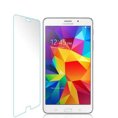 Dot9ti9™ 9H Unbreakable Hammerproof Super Glossy Film Glass [10x Harder Than a Tempered Glass] Screen Protector For Samsung Galaxy Tab4 7 Inch (1pc) (It is Not A Glass)