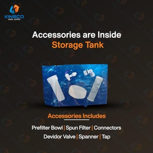 Kinsco Aqua Punch 15 Litre Copper + RO + UV + UF + TDS Adjuster Pure Copper Water Purifier Dispenser Machine, Black (With Free Pre Filter) 3