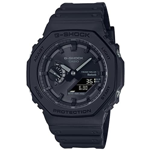 Casio G-Shock GA-B2100-1A1DR Black Analog-Digital Dial Black Resin Strap Men's Watch Tough Solar Bluetooth G1242