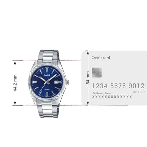 Casio Enticer Men Analog Blue Dial Men MTP-1302PD-2AVEF (A2227) 5