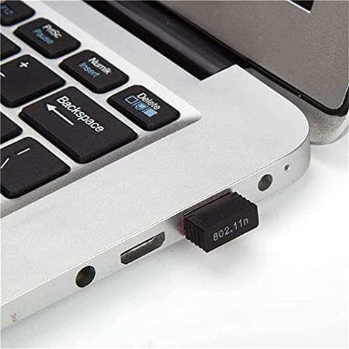 Laptrix Mini USB WiFi Adapter for pc, Wireless USB WiFi dongle 802.11N, Ideal for Smooth HD Video Portable Internet Adapter for PC, Desktop and Laptop, Supports Windows 11/10/8.1/8/7/XP 5