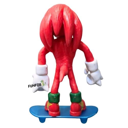 Blue Aura Cartoon Game Action Figure Spike Robo Height-15cm | SS-NC Red 4