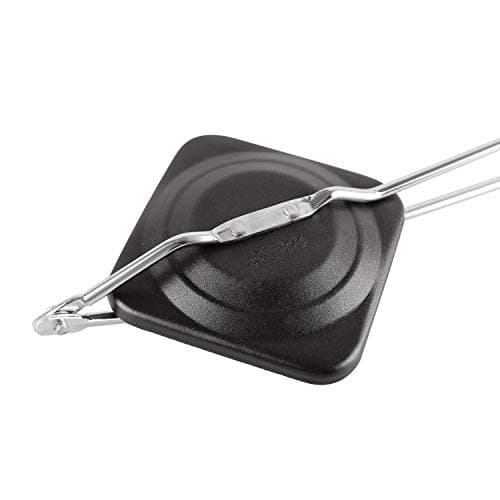 Cello Non-Stick Aluminium Sandwich Gas Toaster | Compatibility with Gas Stoves | Flame-Proof Design | Heat-Resistant Handle | Sandwich Maker | Sandwich Toaster | Black 3