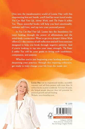 Louise Hay Boxset (Set of 3): You Can Heal Your Life, The Power is Within You| Learn Self-Love, Heal Emotionally & Transform Your Life with Affirmations 3