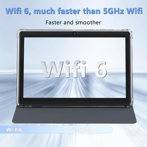ZZB 7" Android Tablet, 8GB RAM (4GB Expandable), 32GB ROM Tablets, Support 1TB MicroSD, Dual Camera, 5G WiFi-6 Android Tablet with Case, 7 Inch Tablets + 2025 Case 5