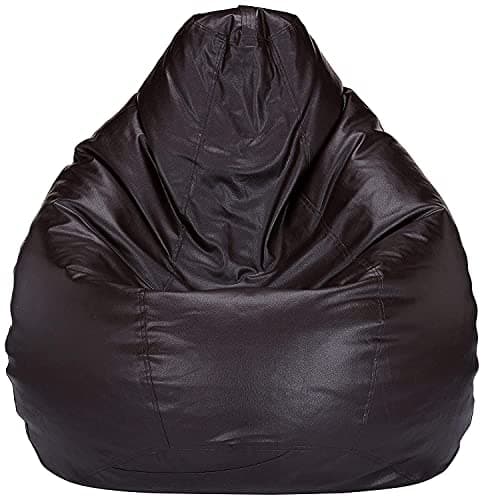 caddyFull Large Bean Bag Cover Without Beans (Brown)