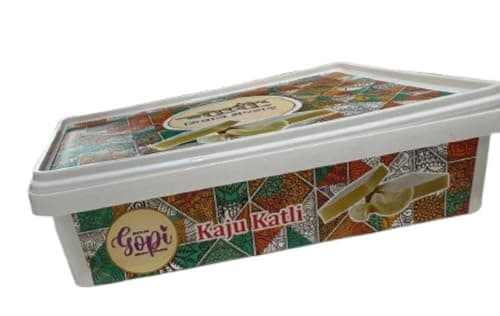 Gopi Misthan Bhandar Kaju Katli 250 gm pack|India’s Most Loved Mithai|100% Karnel Cashews |Traditional recipe|A Festive Favorite |No Khoya|No Artificial Preservatives| 6