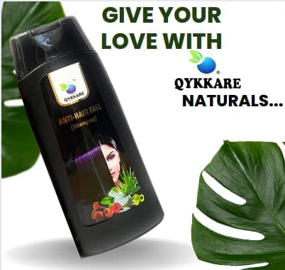 QYKKARE Anti Hair Fall Shampoo For Women | Shampoo for Thick & Strong Hair | Suitable for All Hair | (200 GM X 3) | 600 GM 2
