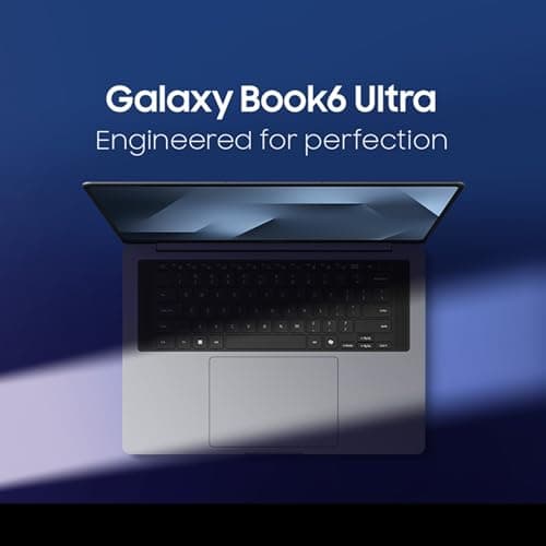 Samsung Galaxy Book6 Ultra (Gray, 32GB RAM, 1TB SSD) | Intel Core Ultra 7 (Series 3) | 16" WQXGA+ Dynamic AMOLED 2X | NVIDIA Graphics | 30Hrs Battery Life | 120 Hz | Dolby Atmos Six Speakers | AI PC 2