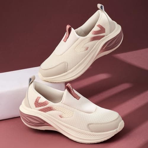 Campus Women's Gisel Off WHT/Aragon Walking Shoes - 6UK/India 1 Pair 2