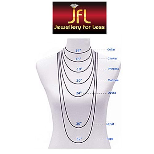 JFL - Jewellery for Less Bead Necklace Silver Plated Ganesha Pendant Set For Women,Valentine 6