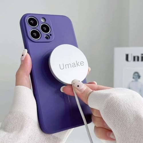 Umake 15W Magnetic Wireless Fast Charger, Charging Pad, Slim & Portable, BIS Certified, Compatible with iPhone 16/15/14/13 Series & Android Devices 3