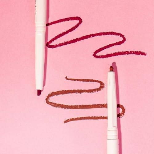 Blur India Darker Than My Ex's Soul | 2-in-1 Kajal & Lipliner | Everyday Essentials Trio | Black, Nude Brown & Deep Pink 4