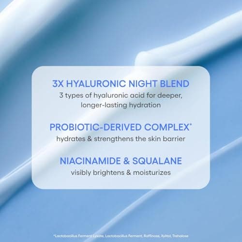 Laneige Water Sleeping Mask for Face(AD) | Hydrating Overnight Face Mask for Refreshed and Glowing Skin | Lightweight Gel Texture with Moisture Wrap | Smooth Skin Night Cream | Korean Skincare | 25 ml 3